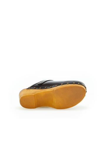 Gabor Fashion Clogs in Schwarz