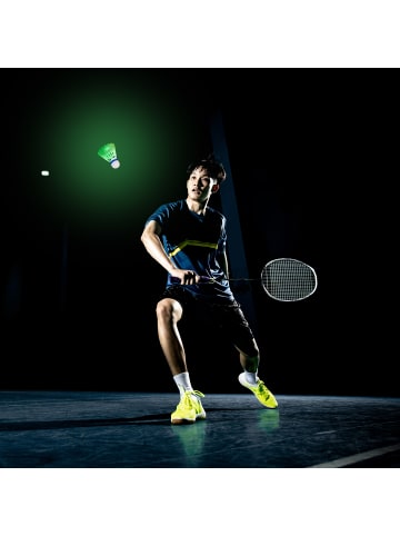 relaxdays 12 x LED-Federball in Weiß