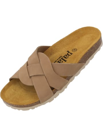 Palado Pantoletten Torna Premium Leather in Beige