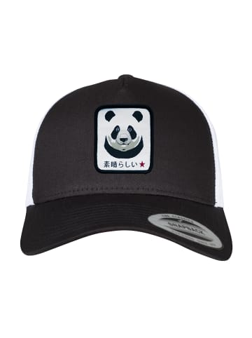 F4NT4STIC Trucker Cap Panda in black white