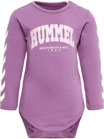 Hummel Bodysuit S/S Hmlfast Flipper Body L/S in ARGYLE PURPLE