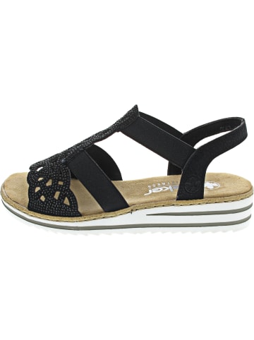 rieker Sandale Schwarz