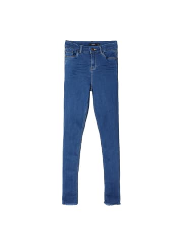 name it High Waist Skinny Fit Mädchen Jeans in Blau