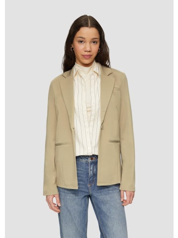 QS Indoor-Blazer in 7854_tannengrün