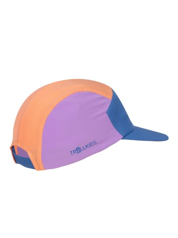 Trollkids Cap Microfaser in mystic blue/rusty red