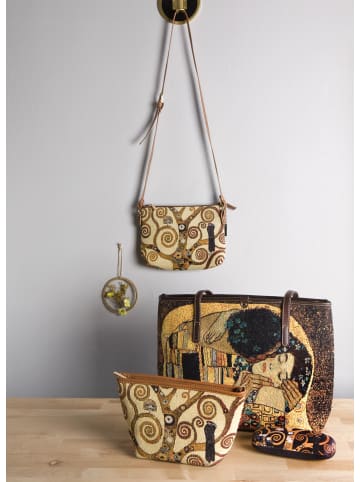 Goebel Umhängetasche " Gustav Klimt - Der Lebensbaum " in Bunt