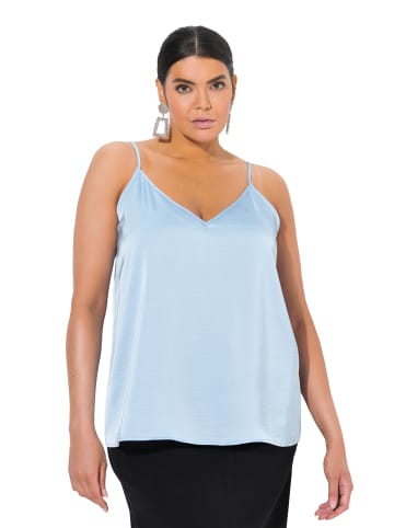 Ulla Popken Strick-Top in himmelblau