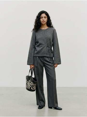 Vero Moda Strickjacke in Dark Grey Melange