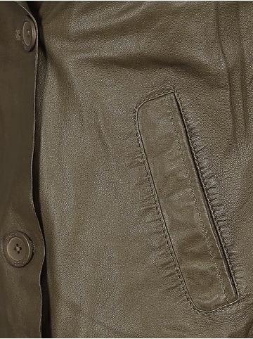 JCC Lederjacke 42024083 in oliv