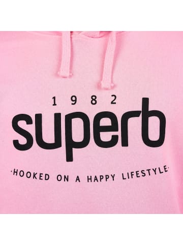 Superb Hoodie in Pink