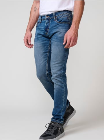KOROSHI Slim Fit Jeans in blau