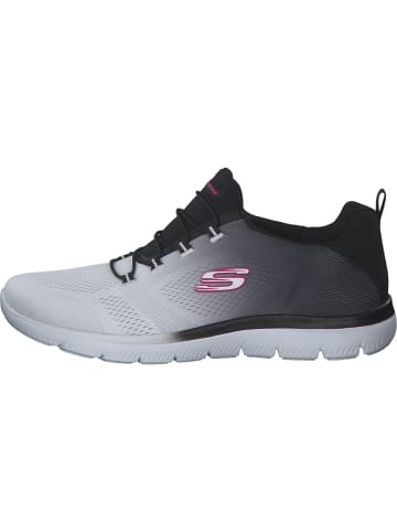 Skechers Slip-On-Sneaker in black white