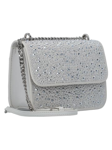 Seidenfelt Anga Square Schultertasche 17 cm silver-diamonds