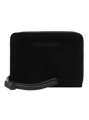 FREDs BRUDER Jo Geldbörse Leder 11 cm in black