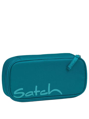 Satch Zubehör  pencil box 2025- Schlampermäppchen 22 cm (nordic ruby) in Deep Petrol