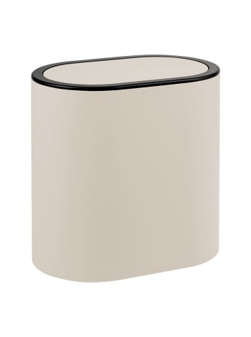 eluno ovaler Kosmetikeimer mit Softtouch-Oberfläche, 6 Liter