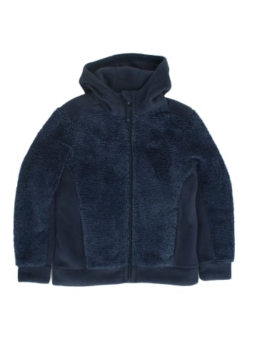 Jack Wolfskin Jacke Pine Cone Fleece Hooded in Blau