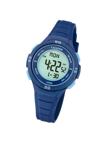 Calypso Digital-Armbanduhr Calypso Junior blau mittel (ca. 35mm)