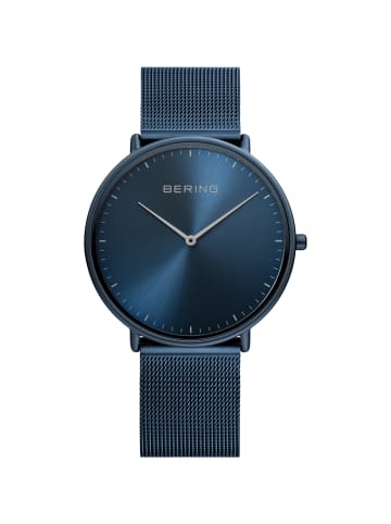 Bering Quarzuhr in Blau 39 mm