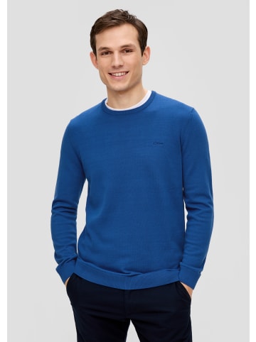s.Oliver Strickpullover in 5620_royalblau