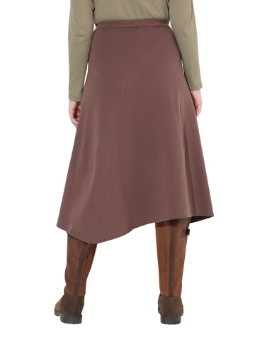 Ulla Popken Midirock in dunkles taupe