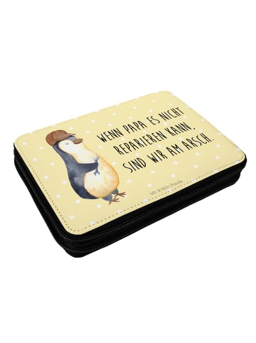 Mr. & Mrs. Panda Federmäppchen Wenn Papa es nicht reparieren kan... in Gelb Pastell