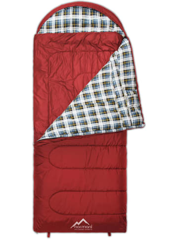 Normani Outdoor Sports Outdoor-Schlafsack Extrem 4-In-1 Antarctica in Rot