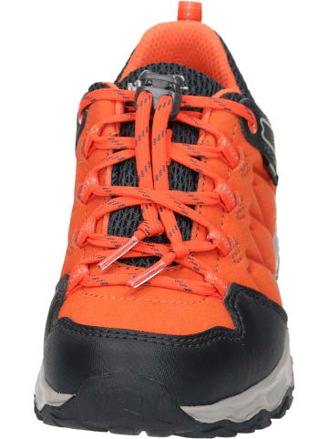 MEINDL Wanderschuhe / Wanderstiefel in leuchtorange/schwarz