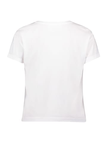BETTY & CO Casual-Shirt mit Stickerei in Patch White/Dark Blue