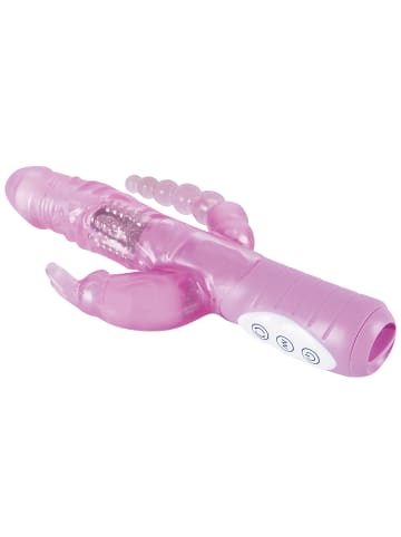 You2Toys Vibrator mit Klitoris- und Anusreizer Vibrator »3 x Motor 3 x Lust« in rosa