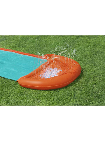 Bestway H2OGO!® Wasserrutsche Fontäne 488 x 129 cm in Mehrfarbig ab 0 Monate