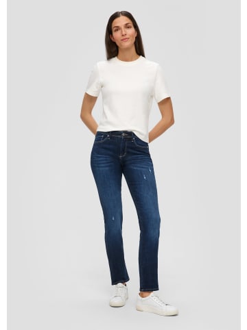 s.Oliver Jeans-Hose lang in Blau