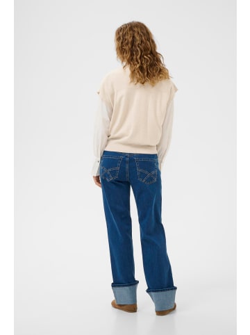 Cream Strickweste CRDela Loose fit in Oat melange