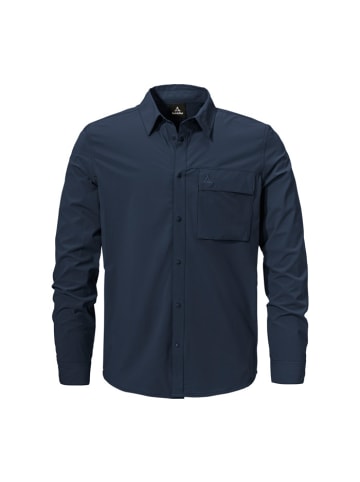 Schöffel Hemd "Shirt Style Dunajec MEN" in navy blazer