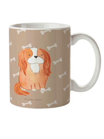 Mr. & Mrs. Panda Kunststoffbecher Hund Cavalier King Charles Spa... in Hundeglück