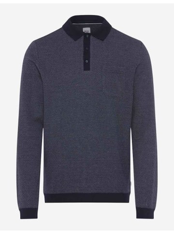 BRAX  Langarmshirt in deep blue