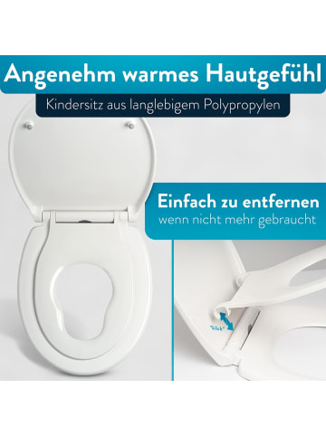 Benkstein WC-Sitz für Kinder  Weiß