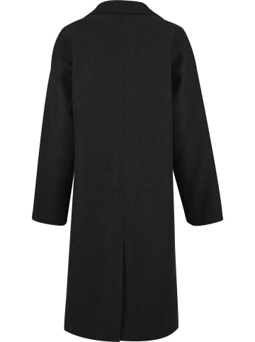 Urban Classics Coat in anthracite melange