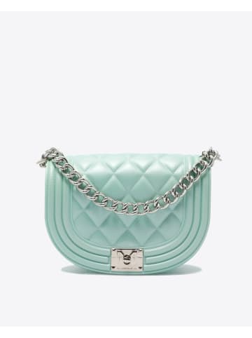 Marc Ellis Handtasche in GREEN AND SILVER