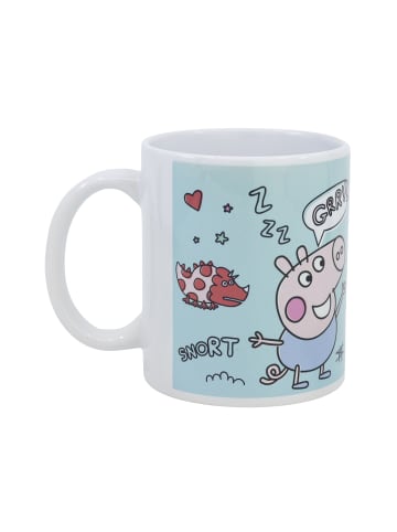 Peppa Pig Tasse im Geschenkkarton in Hell-Blau