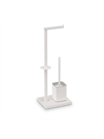 relaxdays WC Garnitur in Weiß - (B)20 x (H)67,5 x (T)15,5 cm