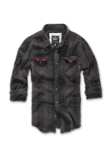 Brandit Hemd "Checkhirt" in Braun