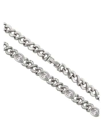 faina Necklace in Silver Multicolor