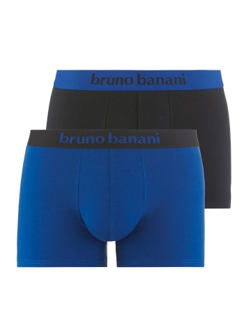 Bruno Banani Boxershort 2er Pack in Marine/Schwarz