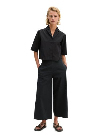 Marc O'Polo Crop-Bluse relaxed in Schwarz