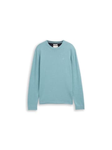 Tom Tailor Pullover in tourmaline melange