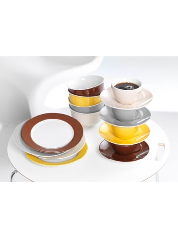 Ritzenhoff & Breker 6er Set Dessertteller Doppio ø 20 cm in Gelb