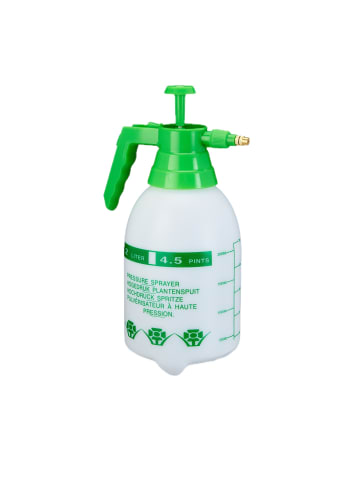 relaxdays 2x Pumpsprühflasche in Grün - 2 l
