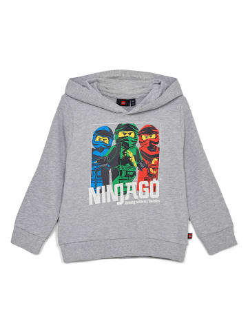 LEGO wear Langärmeliger Hoodie LWSCOUT 102 in grau meliert