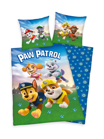 Paw Patrol 2tlg. Set: Bettwäsche 200 x 135 + 80 x 80 cm in Mehrfarbig